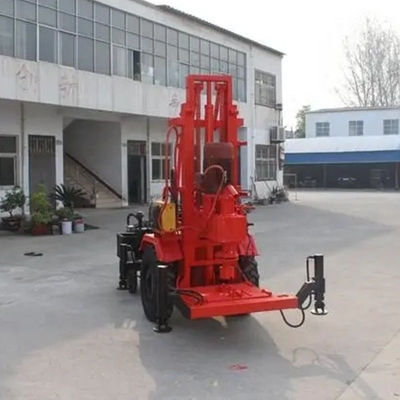 550 KG Water Wells Rock Drill Rig for Deep Diesel Borehole Drilling Machine up to 200m