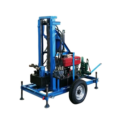 Gasoline Engine Water Well Drilling Rig Machine for Borehole Drilling