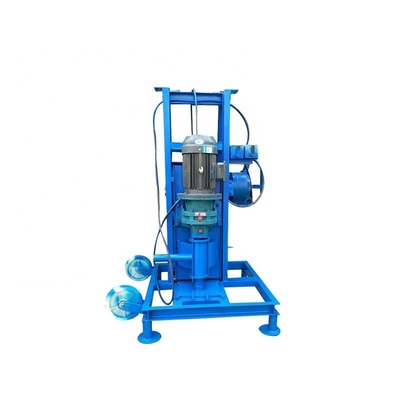 Steel Crawler Water Well Borehole Drilling Rig Machine 550 KG for 100m 150m 200m 300m