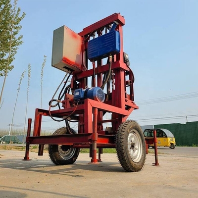 250m Drilling Depth Dth Borehole Water Well Drilling Rig Machine Advanced Technology