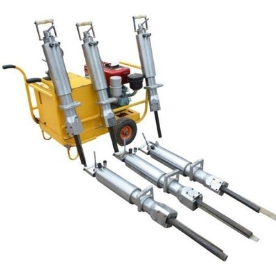 Effortless Rock Splitting with 200KG Hydraulic Darda Rock Splitter at Lowest