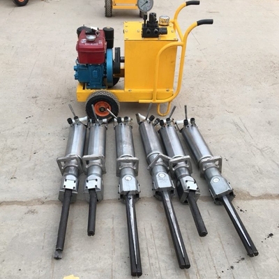 Effortless Rock Splitting with 200KG Hydraulic Darda Rock Splitter at Lowest
