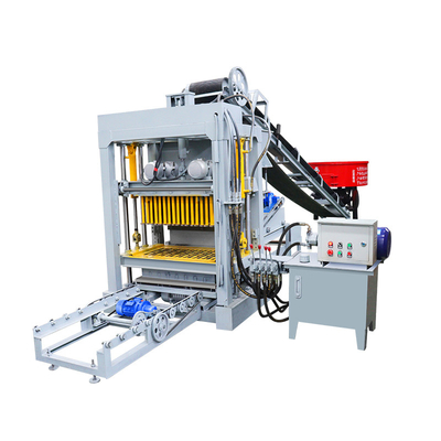 Versatile Vibration 75KN Concrete Block Brick Making Machine for Multiple Applications