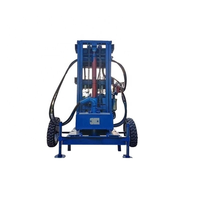 Compact Diesel Electric Water Well Drilling Machine for 200m Drilling and Rigging