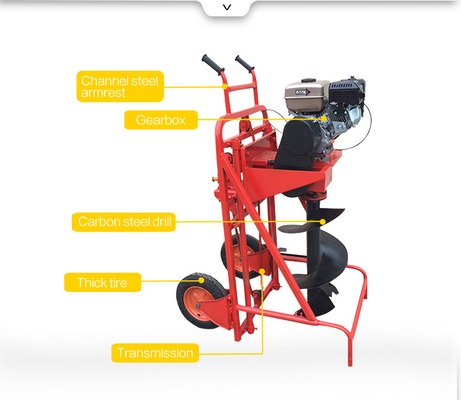 Hole Digging Machine Excavator Skid Steer Attachments for Building Material Shops