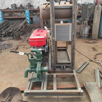 Hydraulic Water Well Drilling Rig Machine for 50mm Drilling Diameter and Mud Pump