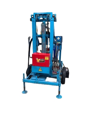 Water Well Bdm-200jh Model Trailer Mounted Dth Drilling Rig with and 1.8m Lift Height