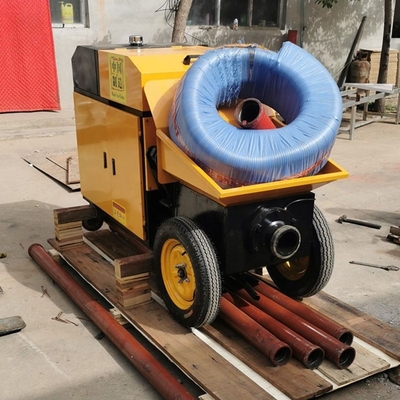 Chinese Mini Secondary Structure Column Diesel Pump Concrete Pump with 8M³/H Productivity