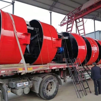 Construction Works 10m3 Hydraulic Concrete Mixer Tank with Rotating Speed of 8r/min