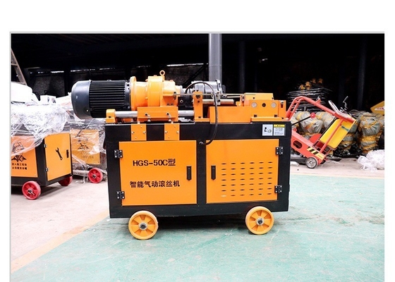 16-40mm Rebar Thread Rolling Machine 4.0KW Power 30-100 Sets/Week Capacity
