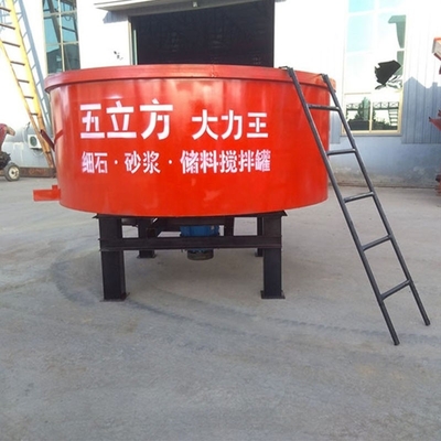 Construction Works 10m3 Hydraulic Concrete Mixer Tank with Rotating Speed of 8r/min