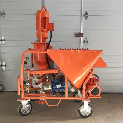 20m Pipe Wall Cement Spray Plaster Pump Mortar Spray Machine High Operating Efficiency