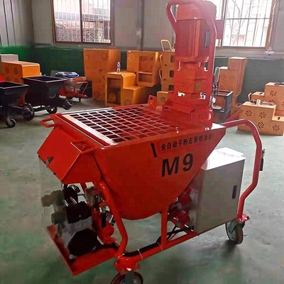 20m Pipe Wall Cement Spray Plaster Pump Mortar Spray Machine High Operating Efficiency