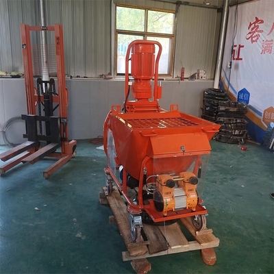 200 kg Capacity Wall Concrete Cement Spray Plaster Machine with 15M Vertical Distance