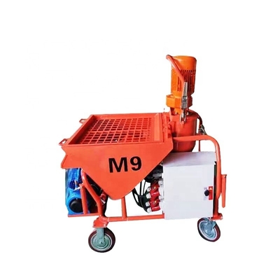 200 kg Capacity Wall Concrete Cement Spray Plaster Machine with 15M Vertical Distance