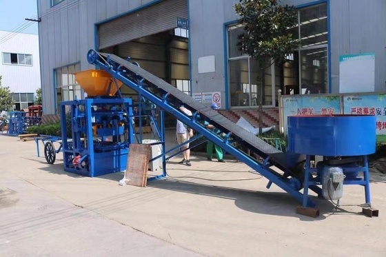 High Yield Automatic Brick Making Machine with 4480 pcs/8hours Production Capacity