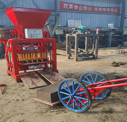 Automatic Aichen Brick/Block Making Machinery with Hopper 20-25s Molding Cycle at Mexico