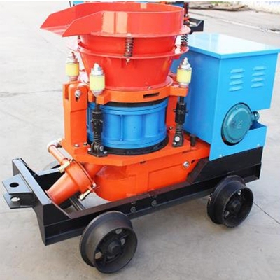 Construction Works Wet Shotcrete Machine Sprayer with Air Consumption of 8-10m3/min