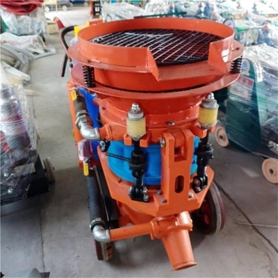 Construction Works Wet Shotcrete Machine Sprayer with Air Consumption of 8-10m3/min