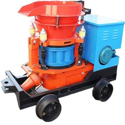 Construction Works Applicable Portable Concrete Pump With Shotcrete Machine 6 m3/h