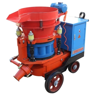 380v Dry Mix Shotcrete Gunite Concrete Spraying Machine with Max. Conveying Distance