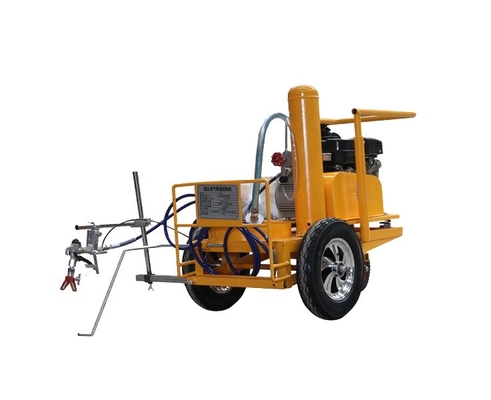 Road Construction Hand Push Hot Melt Marking Machine with Single/Double Gun Spray