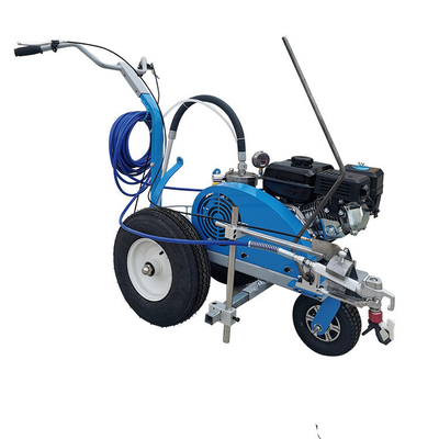 85 kg Gasline Engine Hand-push Single And Double Gun Cold Spray Road Marking Machine