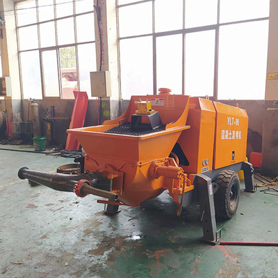 Putty Spray Machine Cement Mortar Spraying Gun Motor Power 45kw for School Renovation