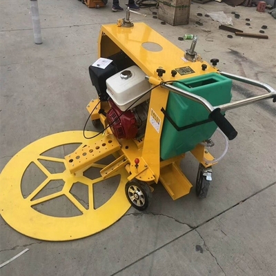 170 kg Capacity Gasoline Road Manhole Cover Cellar Circular Well Cutting Rounding Machine