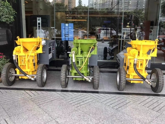 7.5kw Wet Shotcrete Cement Mortar Spraying Plaster Machine for Building Materials