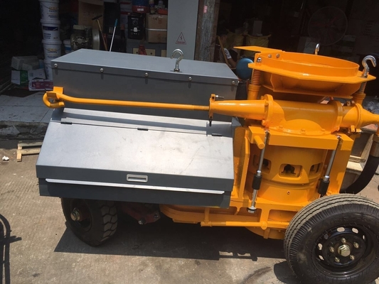 1500 kg Wet Mixed Cement Mortar Pump Spraying Machine for Advanced Construction