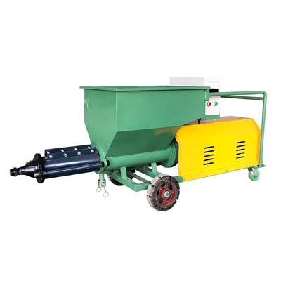 Building Material Shops Mini Screw Pump for Cement Mortar Fully Hydraulic Operation