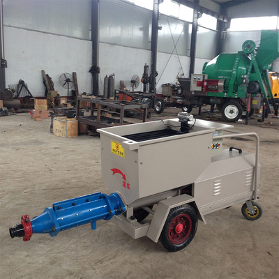 Building Project Essential 5.5KW Mortar Plastering Machines For Screed Plaster Concrete