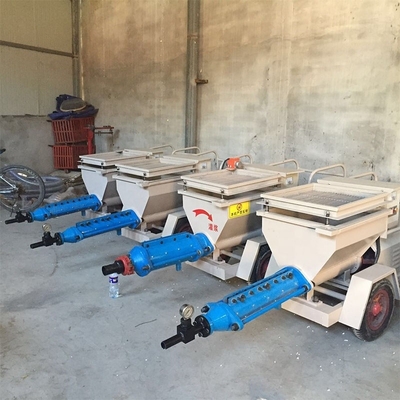Easy Maintenance 1000m2 Per 8 Hours Multi-function Plunger Mortar Cement Plaster Spraying Machine