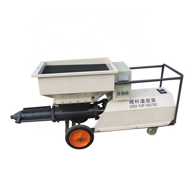 Easy Maintenance 1000m2 Per 8 Hours Multi-function Plunger Mortar Cement Plaster Spraying Machine