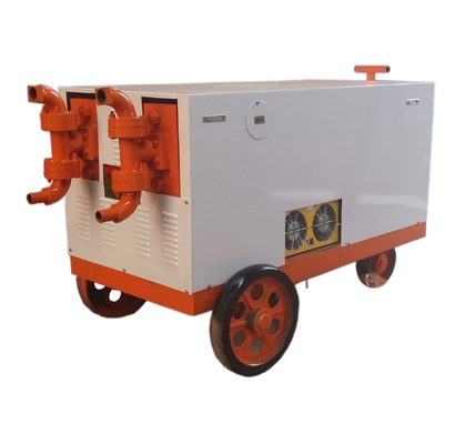High Power Engine Small Hydraulic Double-piston Concrete Pump for Refractory Grouting
