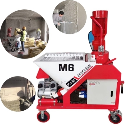 Applicable Materials Gypsum M6 Mortar Spray Machine for Wall Concrete Putty Spraying