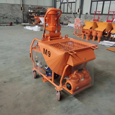 Max. vertical conveying distance 15M Small Mortar Spraying Machine for Wall Plastering