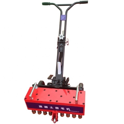Lightweight Pneumatic 7-head Roughing Machine for Concrete Pavement Chisel Width 240mm
