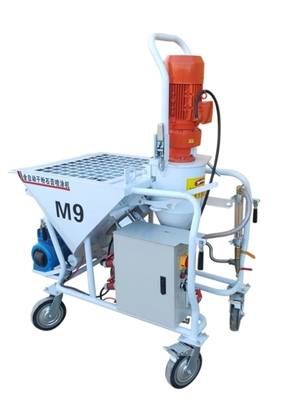 M6 Mortar Cement Gypsum Base Spray Plastering Machine Used for Smooth Plastering