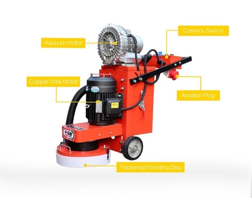 High Operating Efficiency Concrete Floor Grinding Polishing Machine for Manufacturing Plant