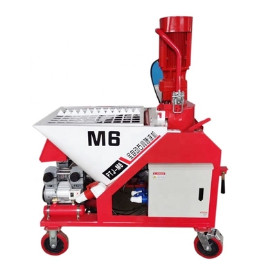Gypsum And Mortar Plaster Spraying Machine M6 And High Speed Polisher For Professional