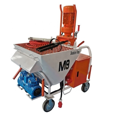 Gypsum And Mortar Plaster Spraying Machine M6 And High Speed Polisher For Professional