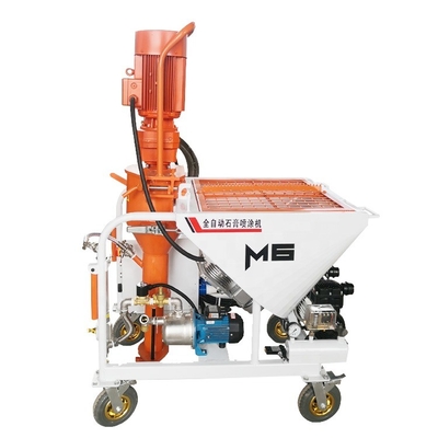 Building Material Shops Automatic Wet Ready-mixed Wall Cement Mortar Plaster Spray Machine