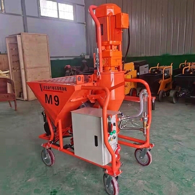 Building Material Shops Automatic Wet Ready-mixed Wall Cement Mortar Plaster Spray Machine