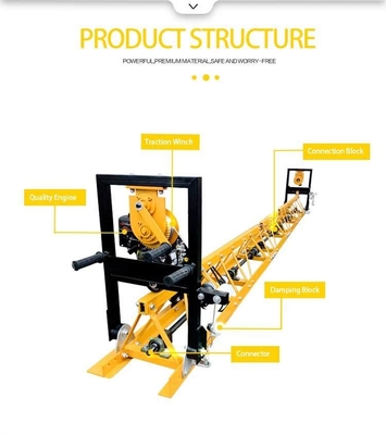 3600rpm Max.Speed Concrete Vibratory Truss Screed for Precise Concrete Road Leveling