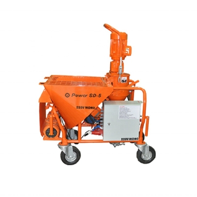 1350*720*1550mm Automatic Gypsum Plaster Station Mortar Spraying Machine for Versatile