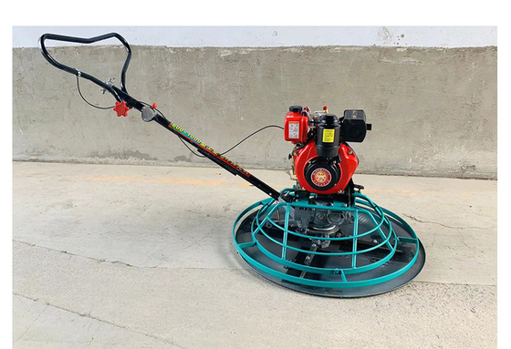 Smooth Concrete Ground Surface Compaction Speed 60-135 Rpm Power Trowel Building Tools