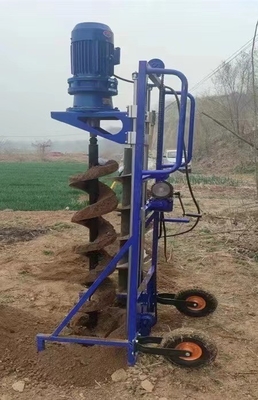 Gasoline Planting Hole Drill Bit Auger Earth Drill Garden Tool for High Digging Power