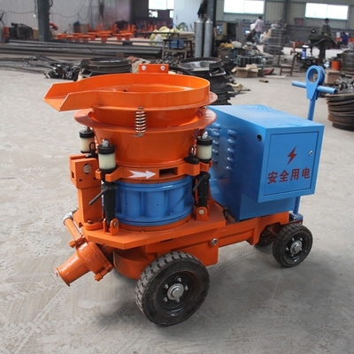 10-15m3/min Air Consumption Wet Mixed Sand Cement Mortar Pump Plaster Spraying Machine